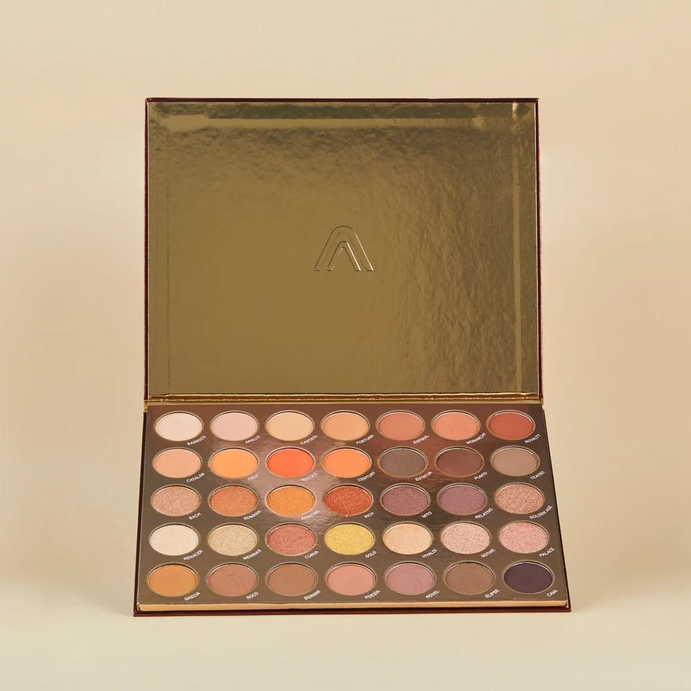 Paleta de sombras atemporal makeup expert