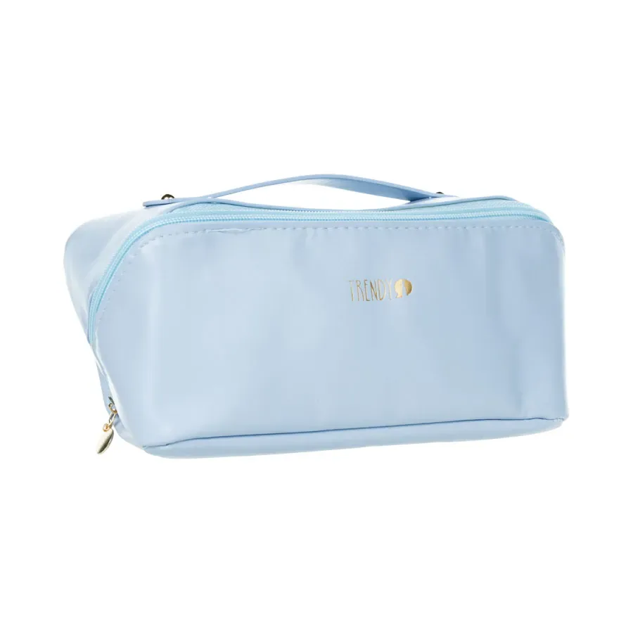 Cosmetiquera Plegable – Azul