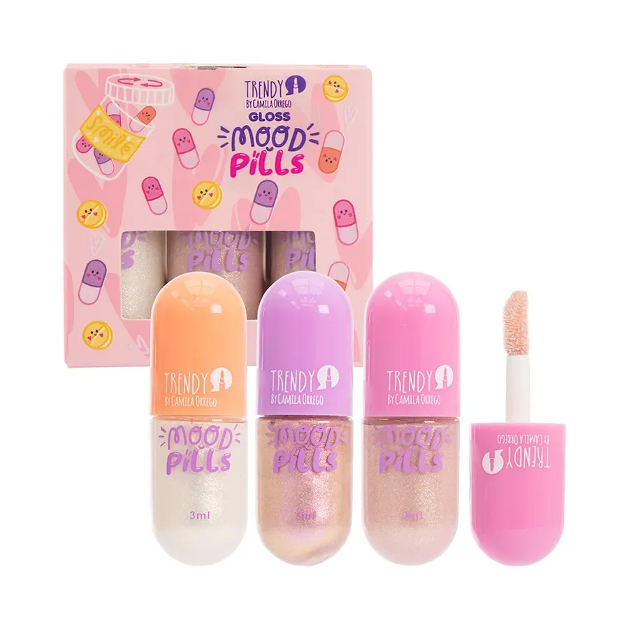 Kit x3 Gloss Mood Pills
