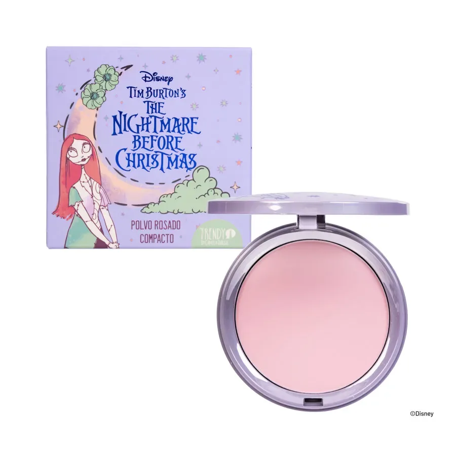 Polvo Compacto Rosado Sally
