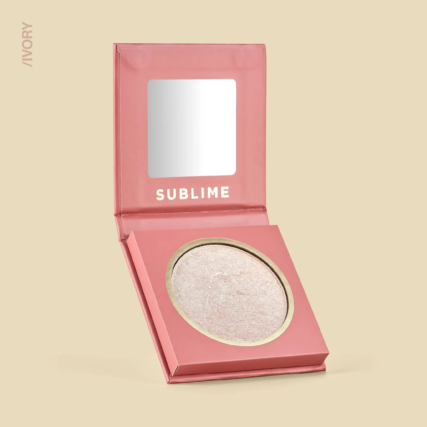 Iluminador Compacto Sublime Atenea tono Ivory