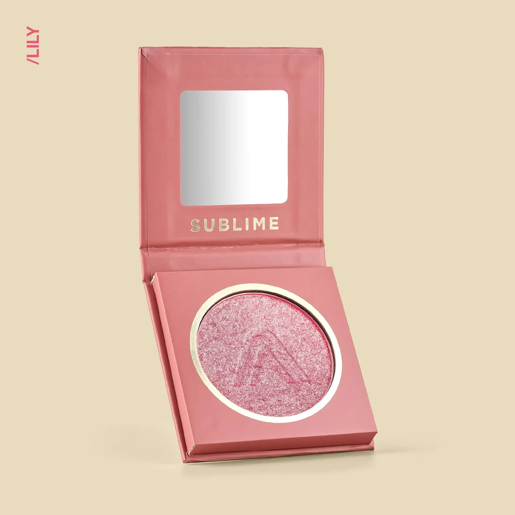 Iluminador Compacto Sublime Atenea tono Lily