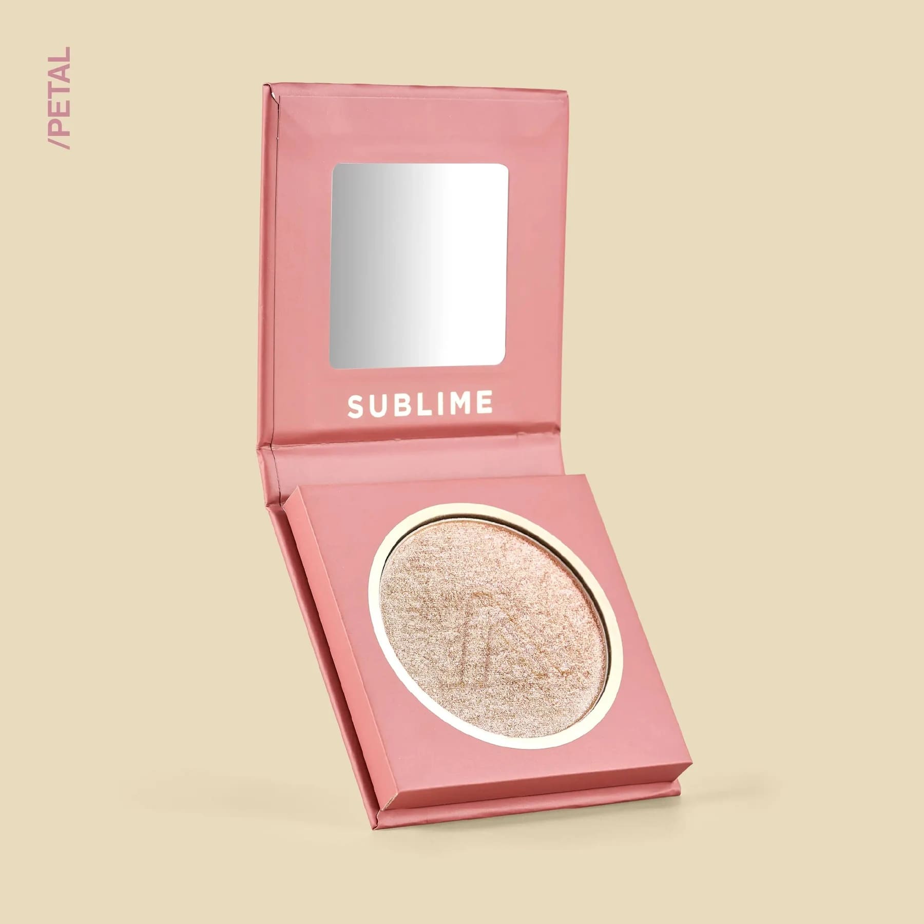 Iluminador Compacto Sublime Atenea tono Petal
