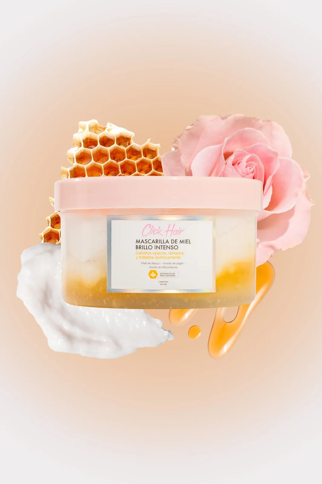 Mascarilla de miel brillo intenso N/A