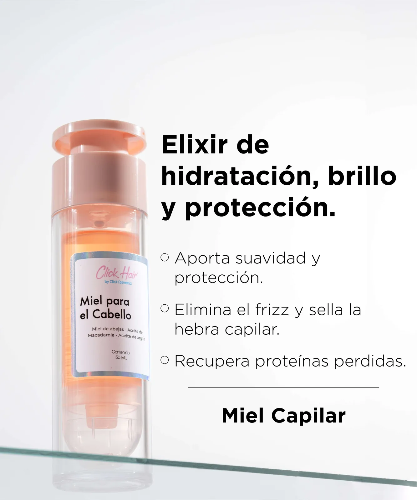 Miel capilar con argan 50ML