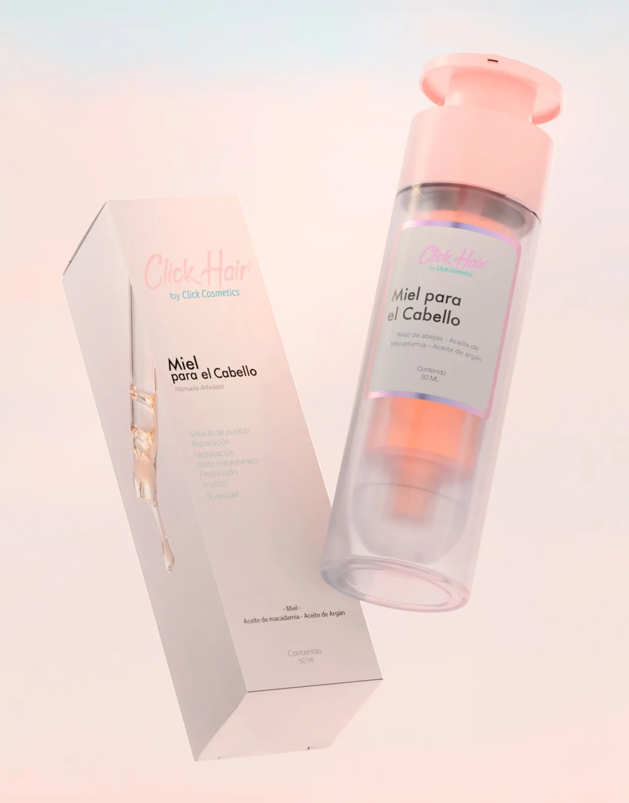 Miel capilar con argan 50ML