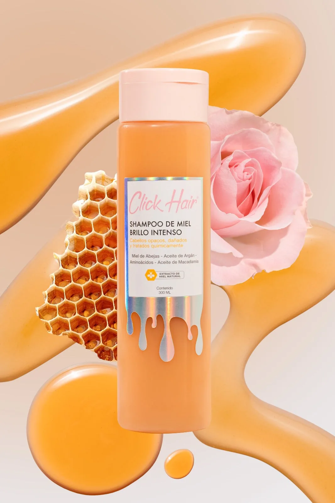 Shampoo de miel brillo intenso N/A