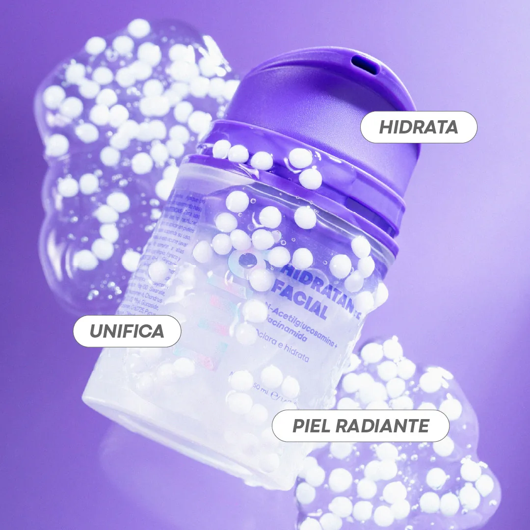 Hidratante facial Victamina C + Vitamina E