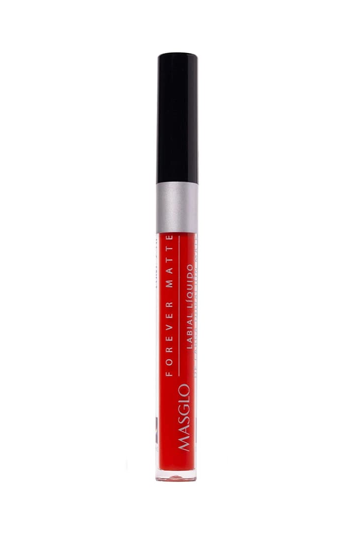 Labial líquido Forever Matte Rojo Farandulera Masglo