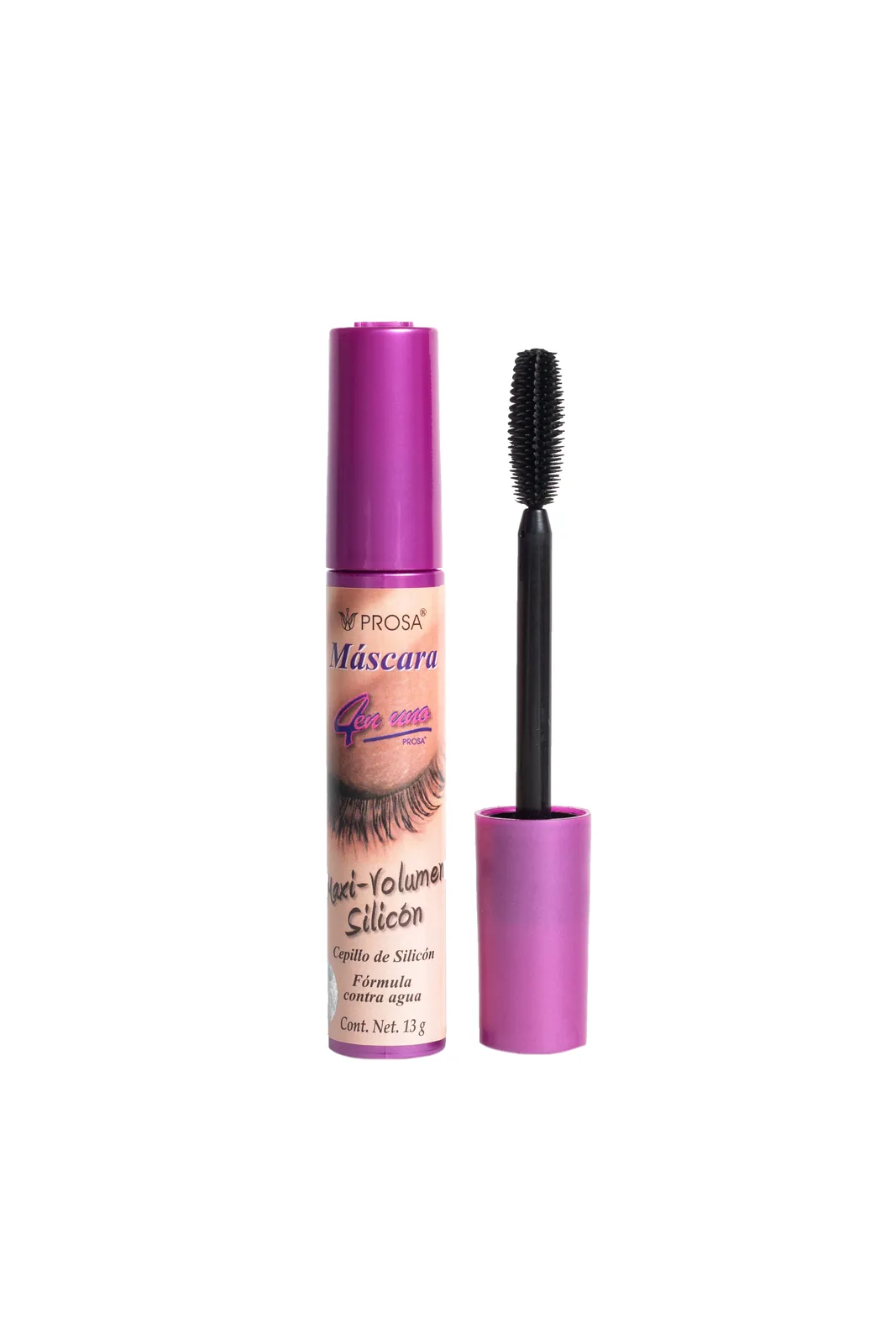 Pestañina Maxi Volumen Silicon Negro