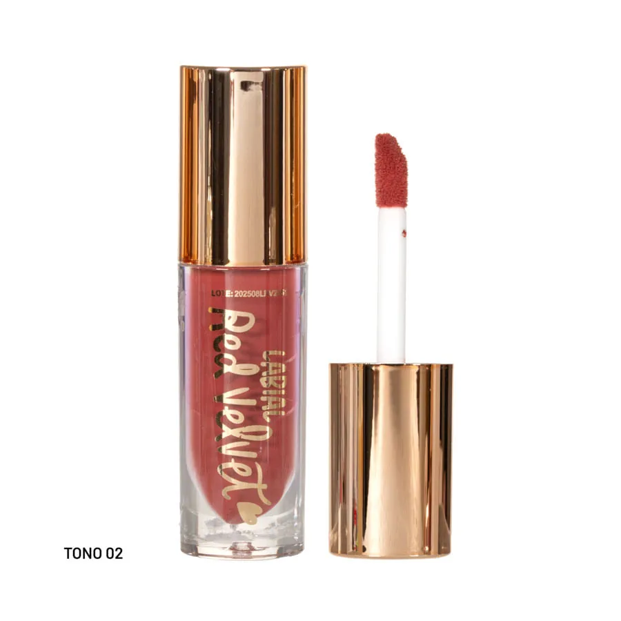 Labial Red Velvet Trendy – Tono 02