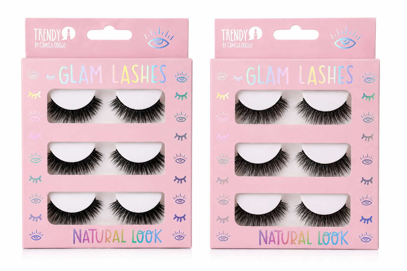 Pestañas glam lashes 26