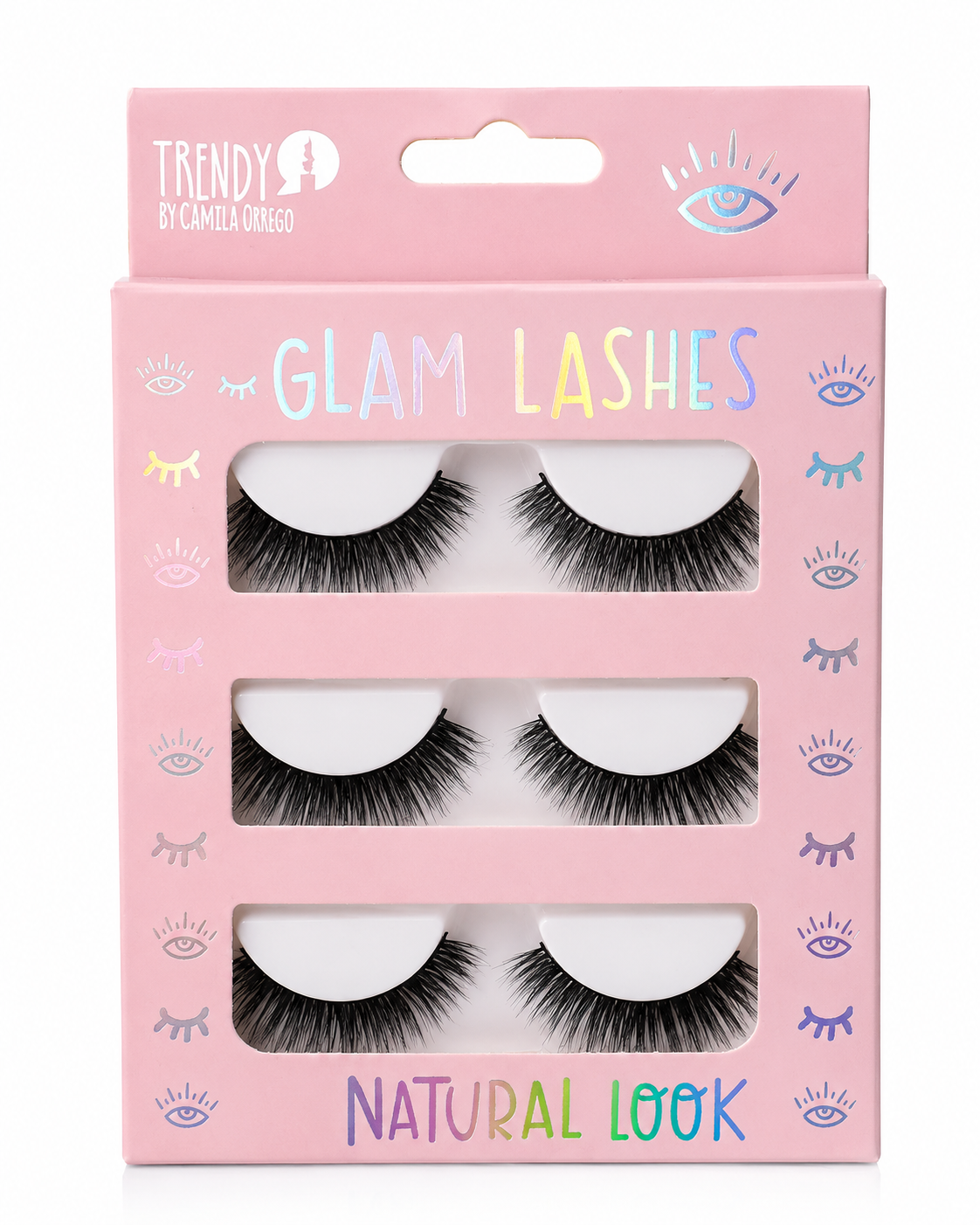 Pestañas glam lashes  26 de TRENDY