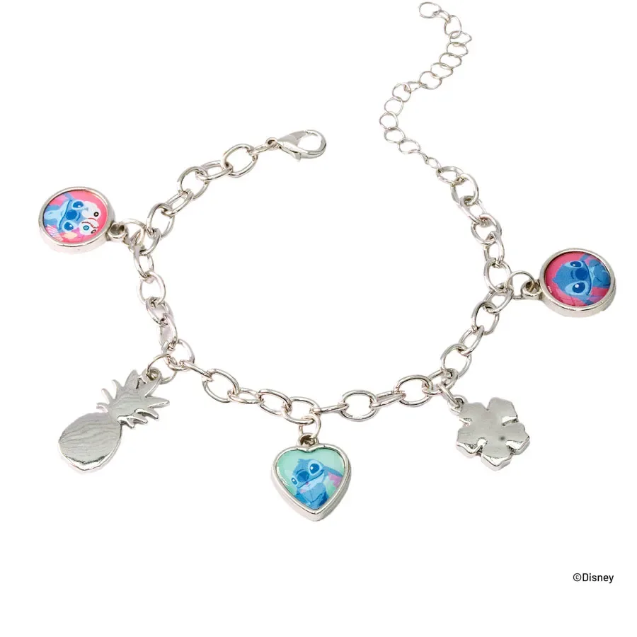 Pulsera Plateada Stitch – TRENDY