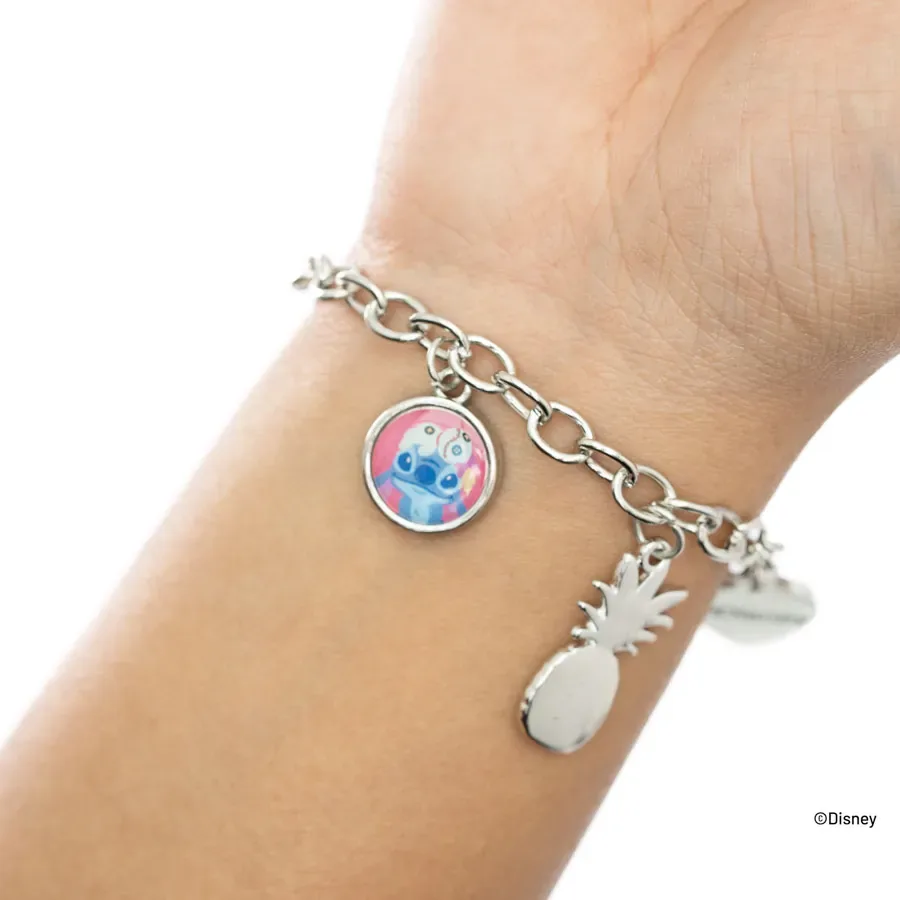 Pulsera Plateada Stitch – TRENDY
