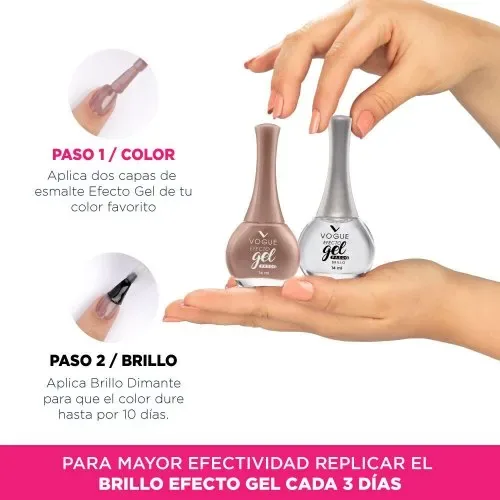 Esmalte efecto gel Vogue – Sentir