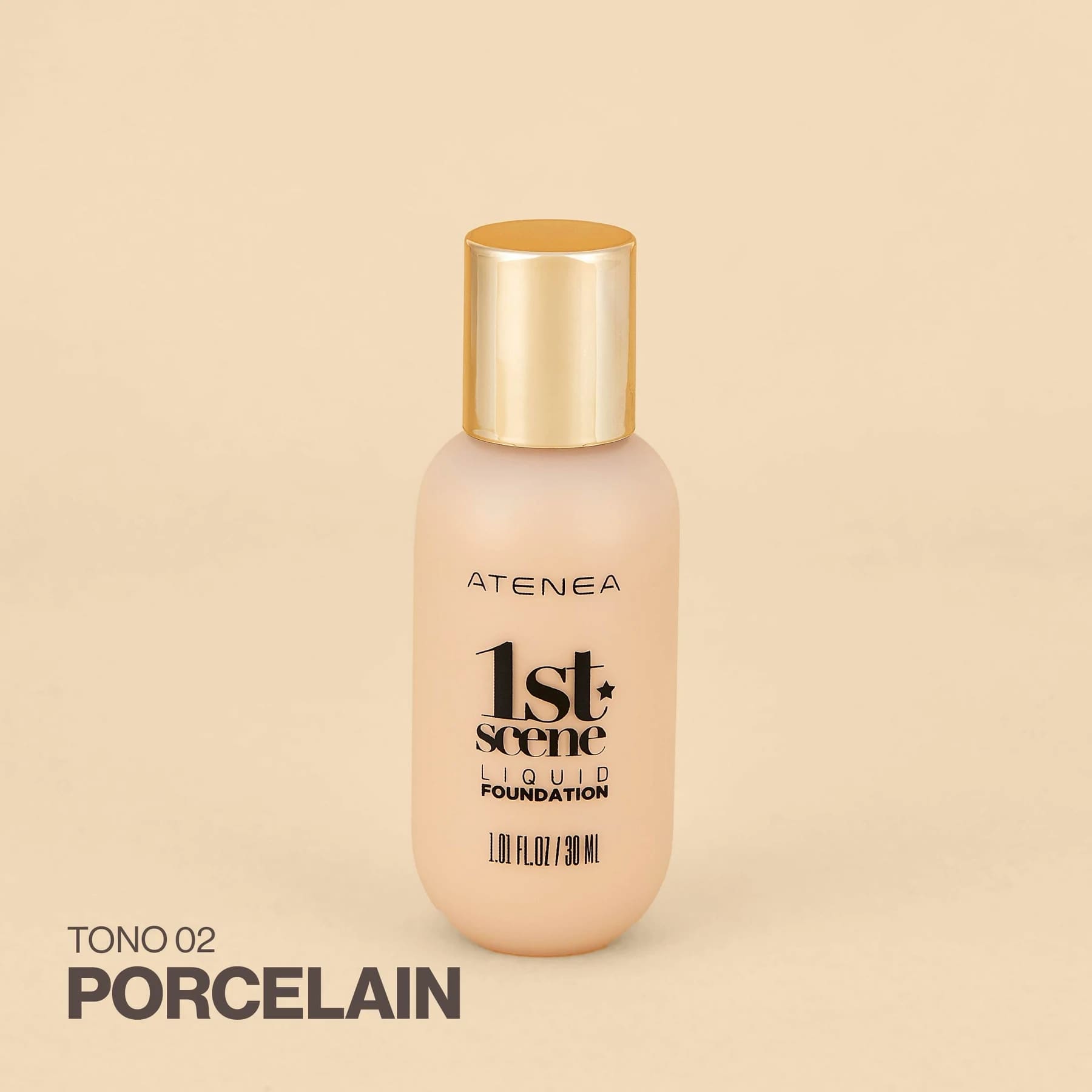 Base de maquillaje líquida 1ST Scene Atenea Porcelain 02 de 30 ml