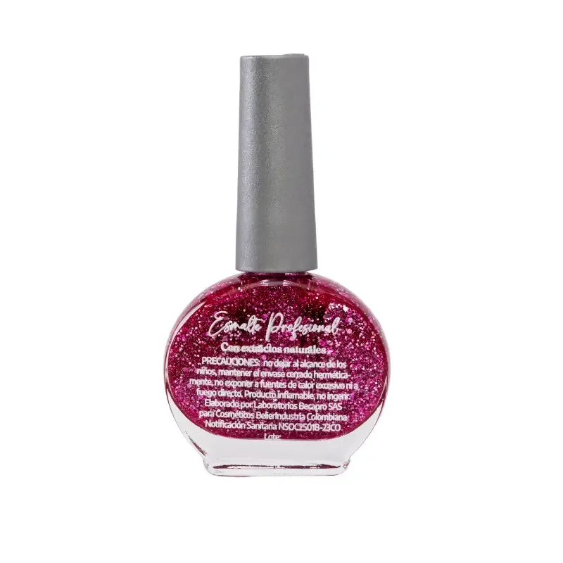Esmalte – Glitter hot pink