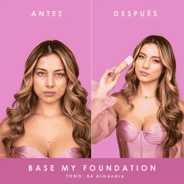 Base My Foundation 2 en 1 Almendra