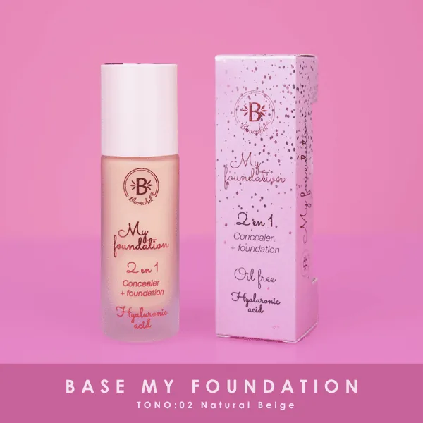 Base My Foundation 2 en 1 Natural Beige