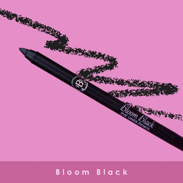 Bloom Black Eyeliner Pencil Negro