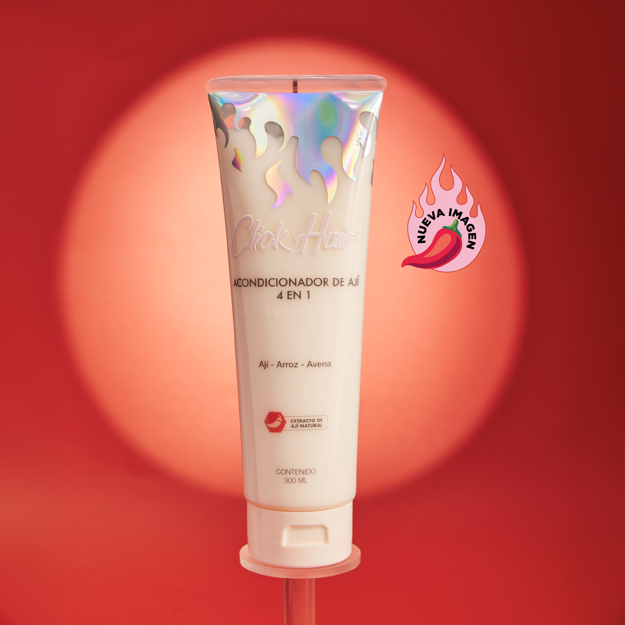 Beneficios del acondicionador de ají Click Hair