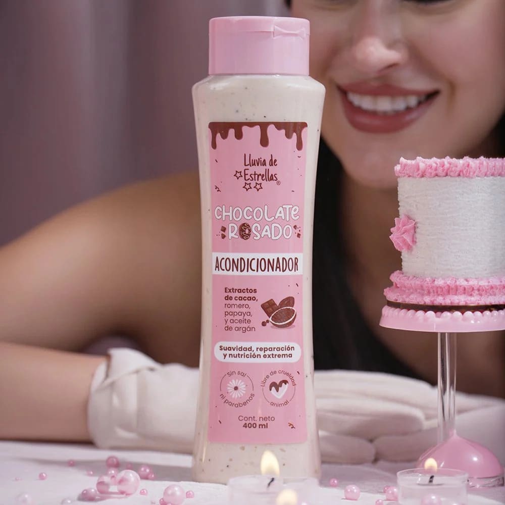 Acondicionador Chocolate Rosado Lluvia De Estrellas Lluvia de Estrellas
