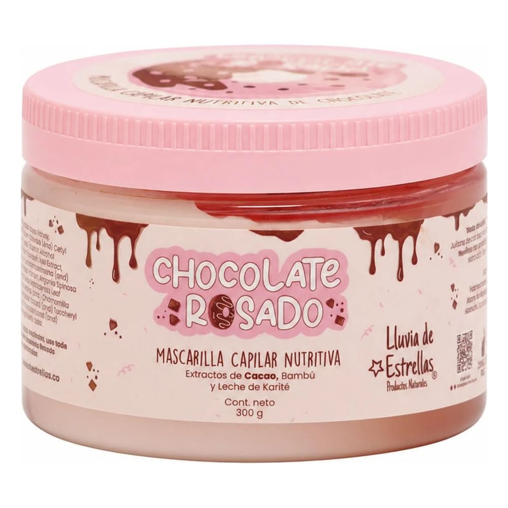 Mascarilla Capilar Chocolate Rosado Lluvia De Estrellas Mascarilla Capilar Chocolate Rosado Lluvia De Estrellas