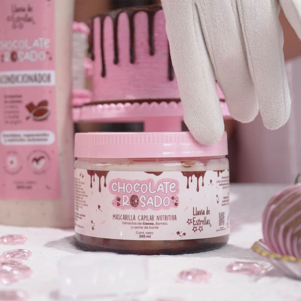 Mascarilla Capilar Chocolate Rosado Lluvia De Estrellas Lluvia de Estrellas