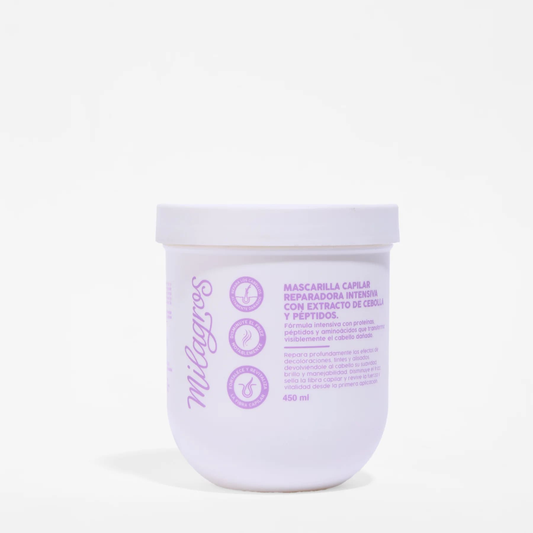Mascarilla capilar reparadora intensiva con cebolla y péptidos 450 ml