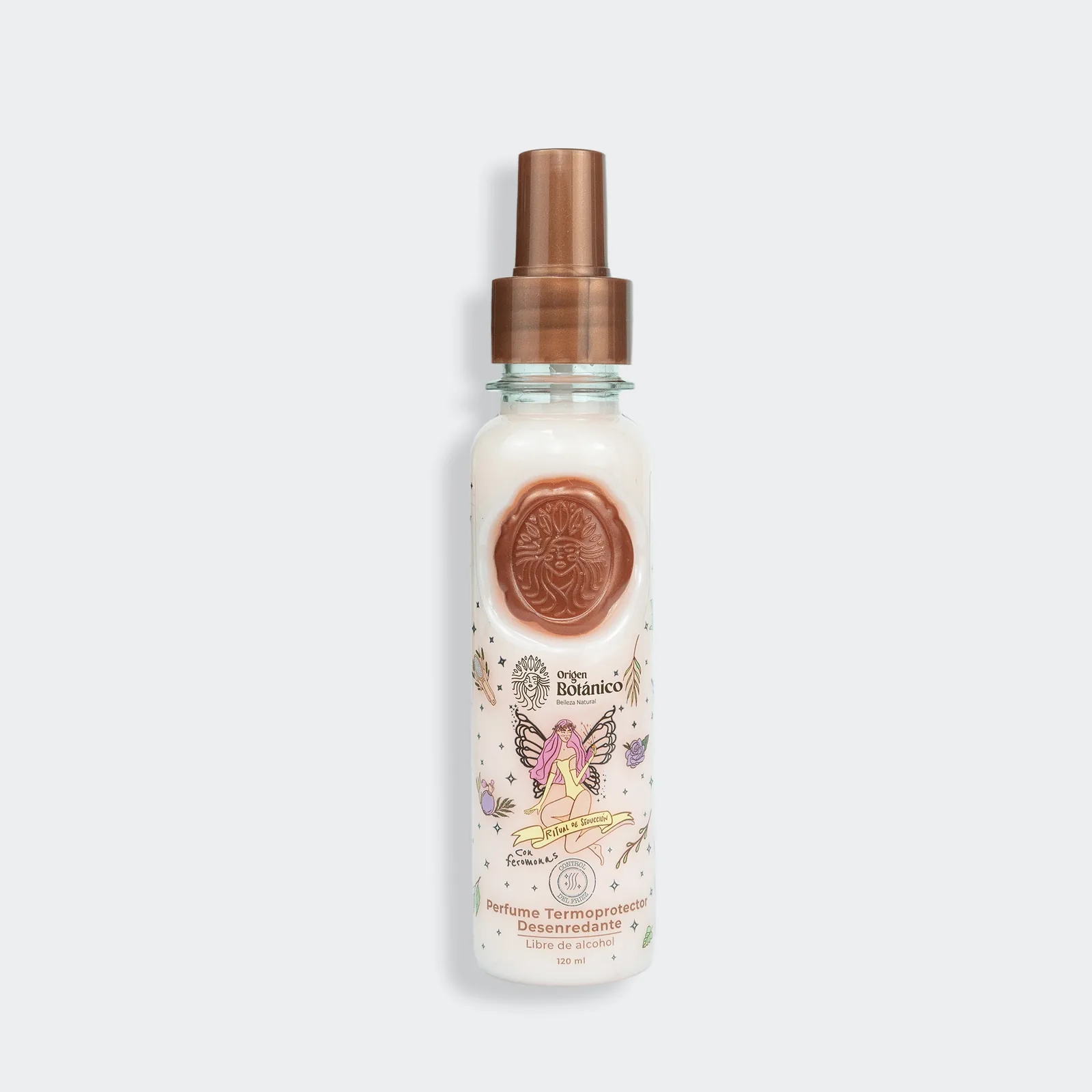 Perfume termoprotector rosado Ritual de Seducción Rosado