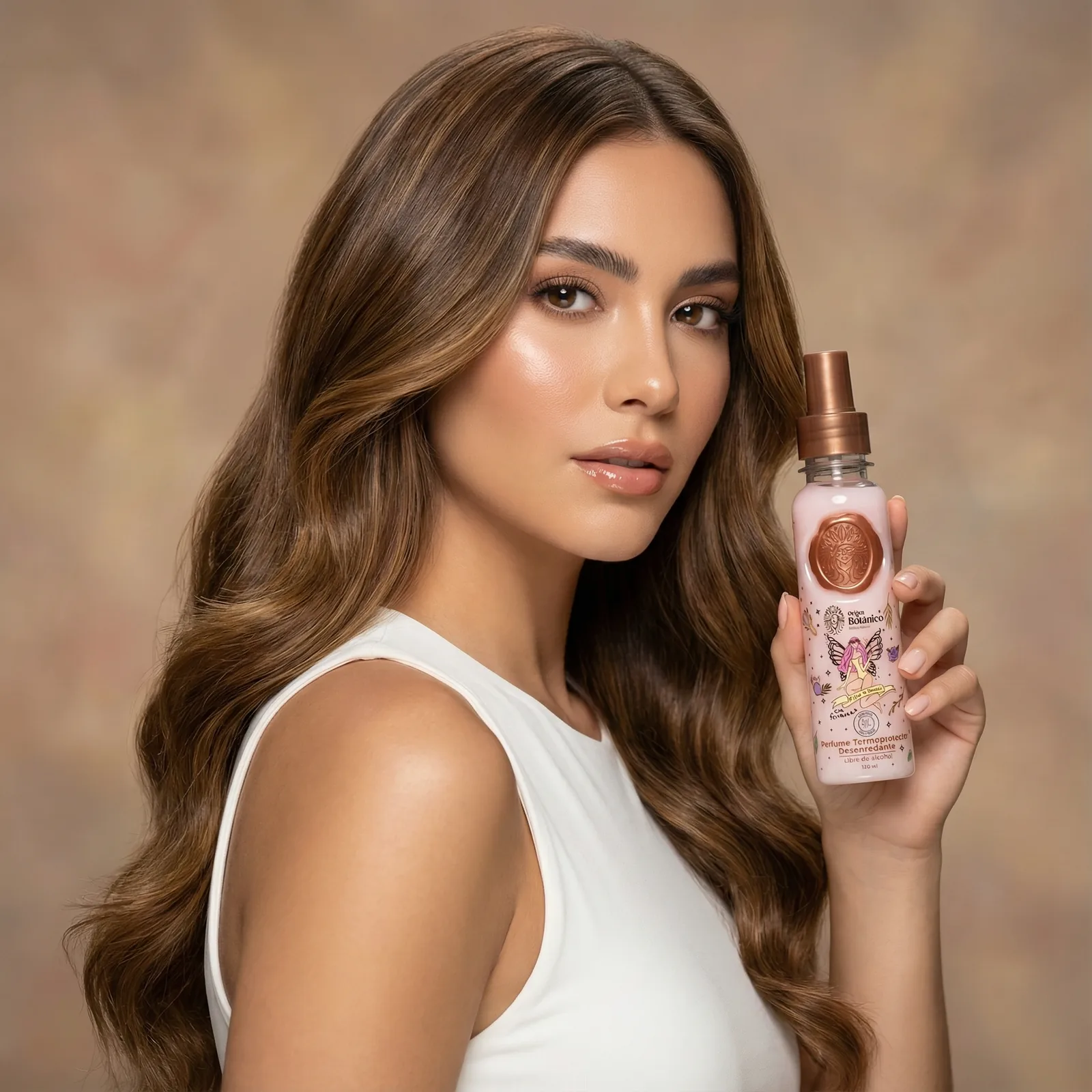 Perfume termoprotector rosado Ritual de Seducción – Origen Botánico