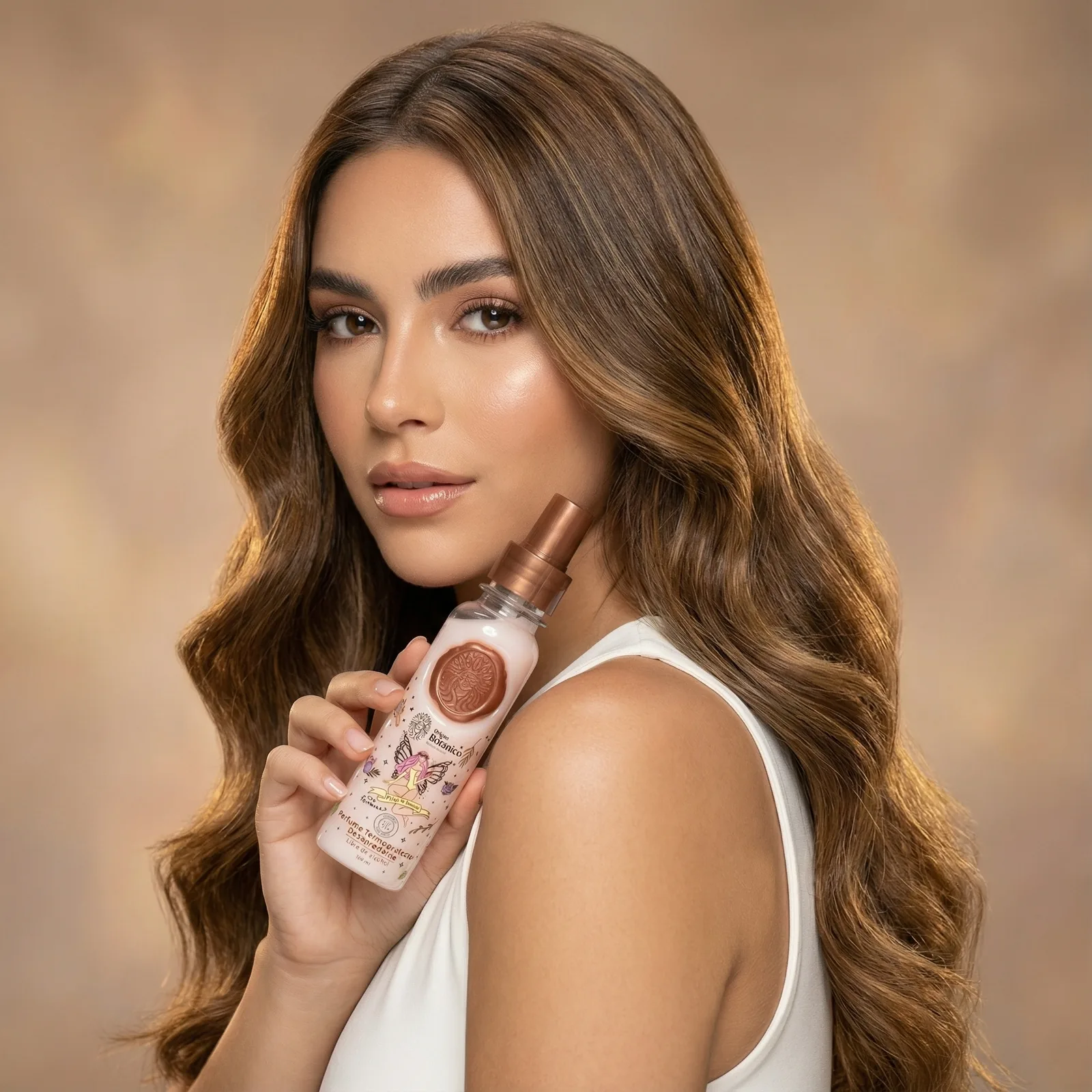 Perfume termoprotector rosado Ritual de Seducción – Origen Botánico