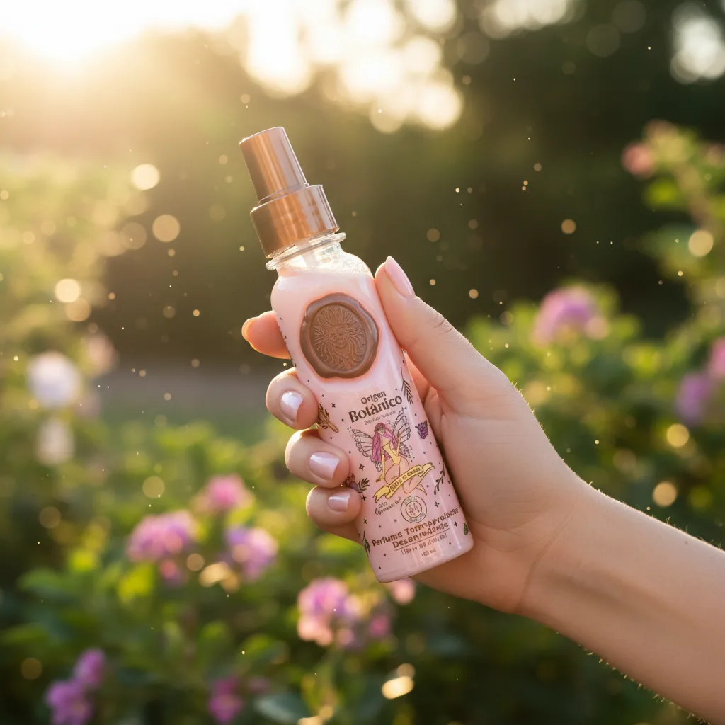 Perfume termoprotector rosado Ritual de Seducción – Origen Botánico