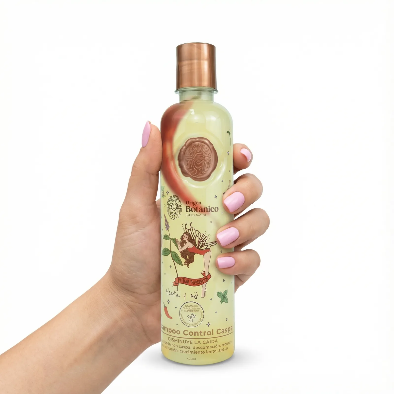 Shampoo de aji Control Caspa – Origen Botánico