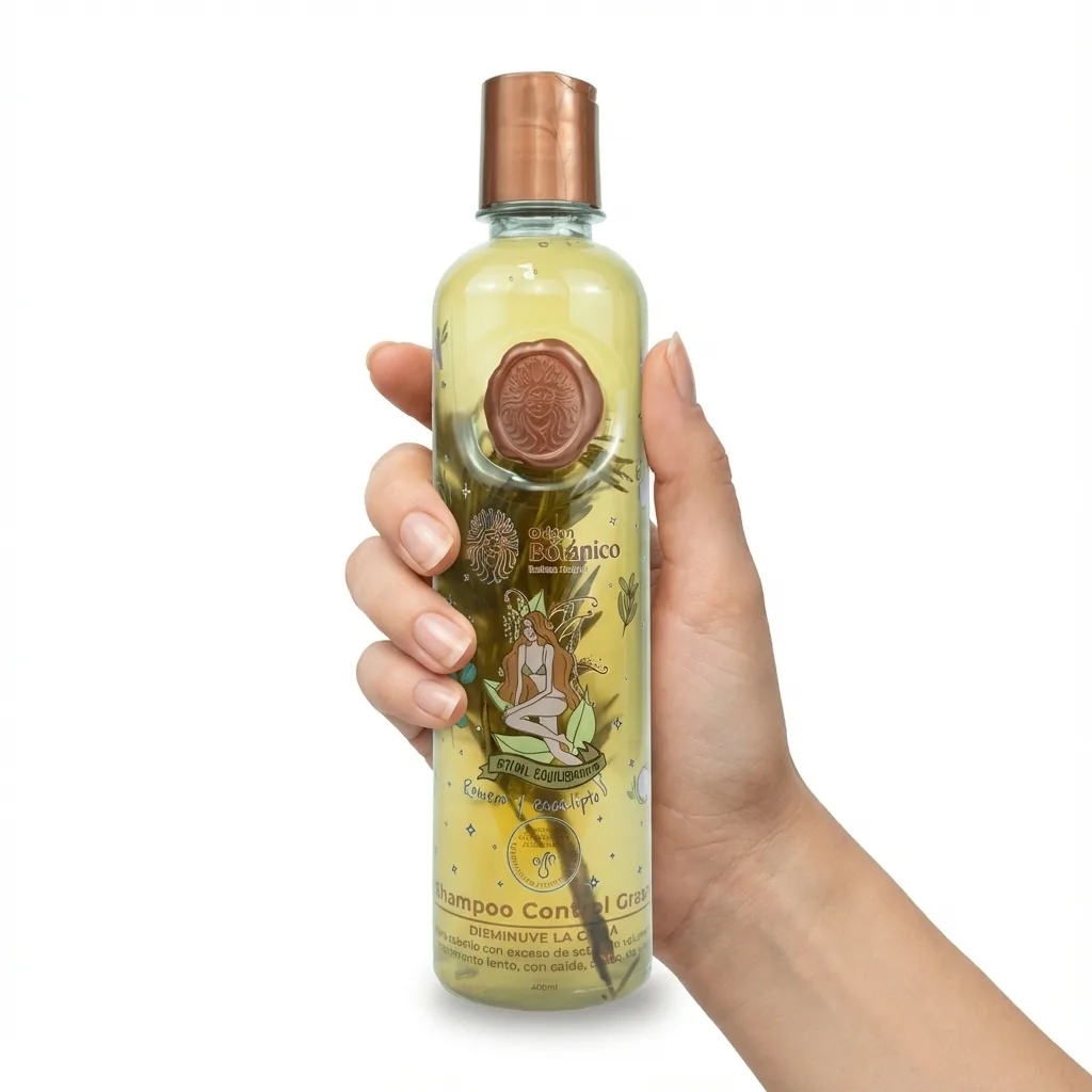 Shampoo de romero Control Grasa – Origen Botánico