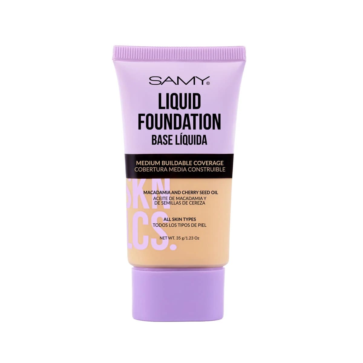 Base Líquida Skinlicious Samy #03. MEDIUM