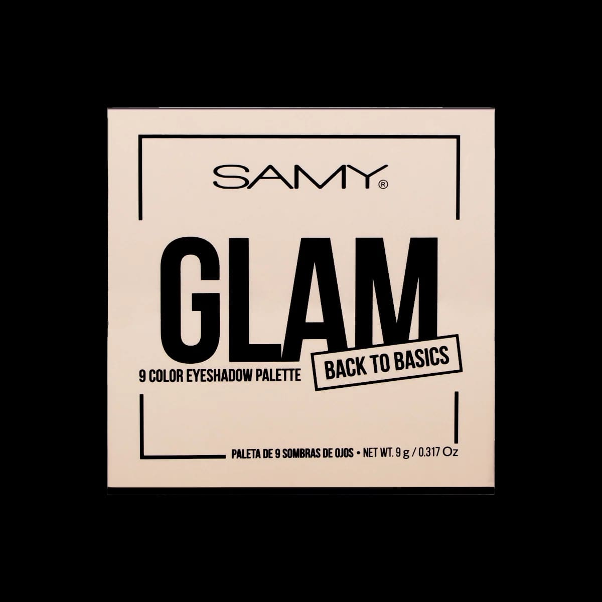 Paleta X 9 Sombras De Ojos Samy # 10. Glam Samy
