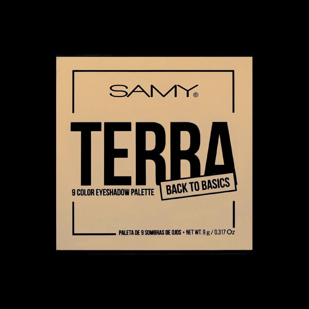 Paleta X 9 Sombras De Ojos Samy # 11. Terra Samy