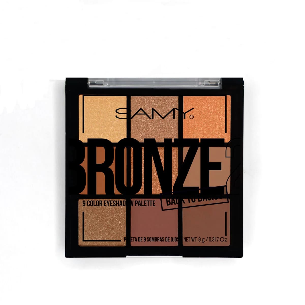 Paleta X 9 Sombras De Ojos Samy # 18. Bronze 2 Paleta X 9 Sombras De Ojos Samy # 18. Bronze 2