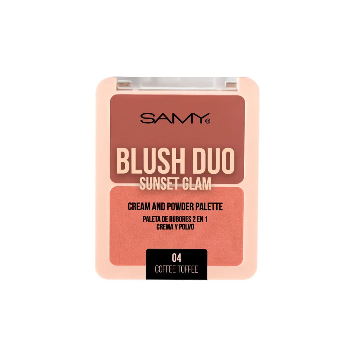 Rubor 2 en 1 Sunset Glam Samy 04 COFFE TOFFEE