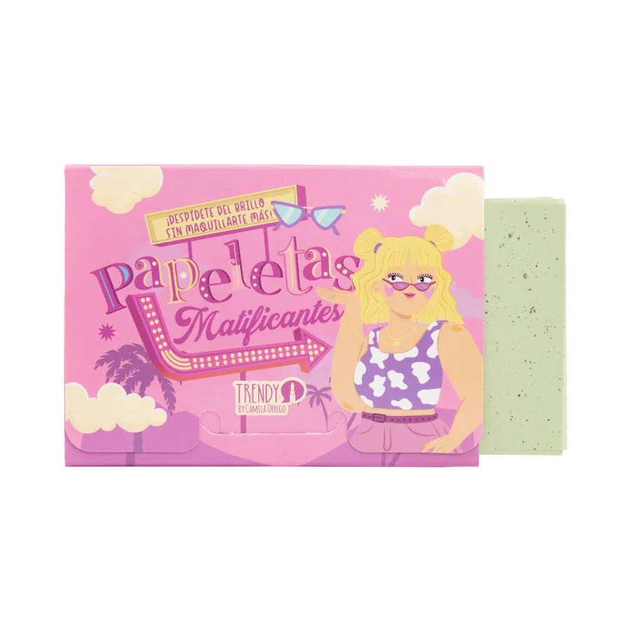 Papeletas Antigrasa Forget Shine Trendy