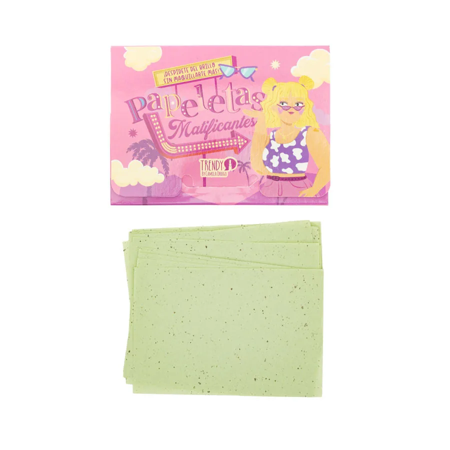 Papeletas Antigrasa Forget Shine Trendy