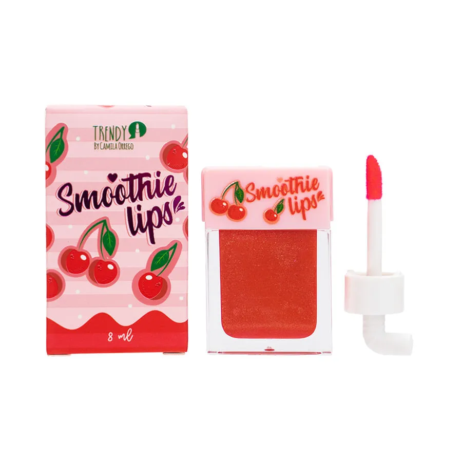 Brillo voluminizador smoothie lips Cherry de TRENDY