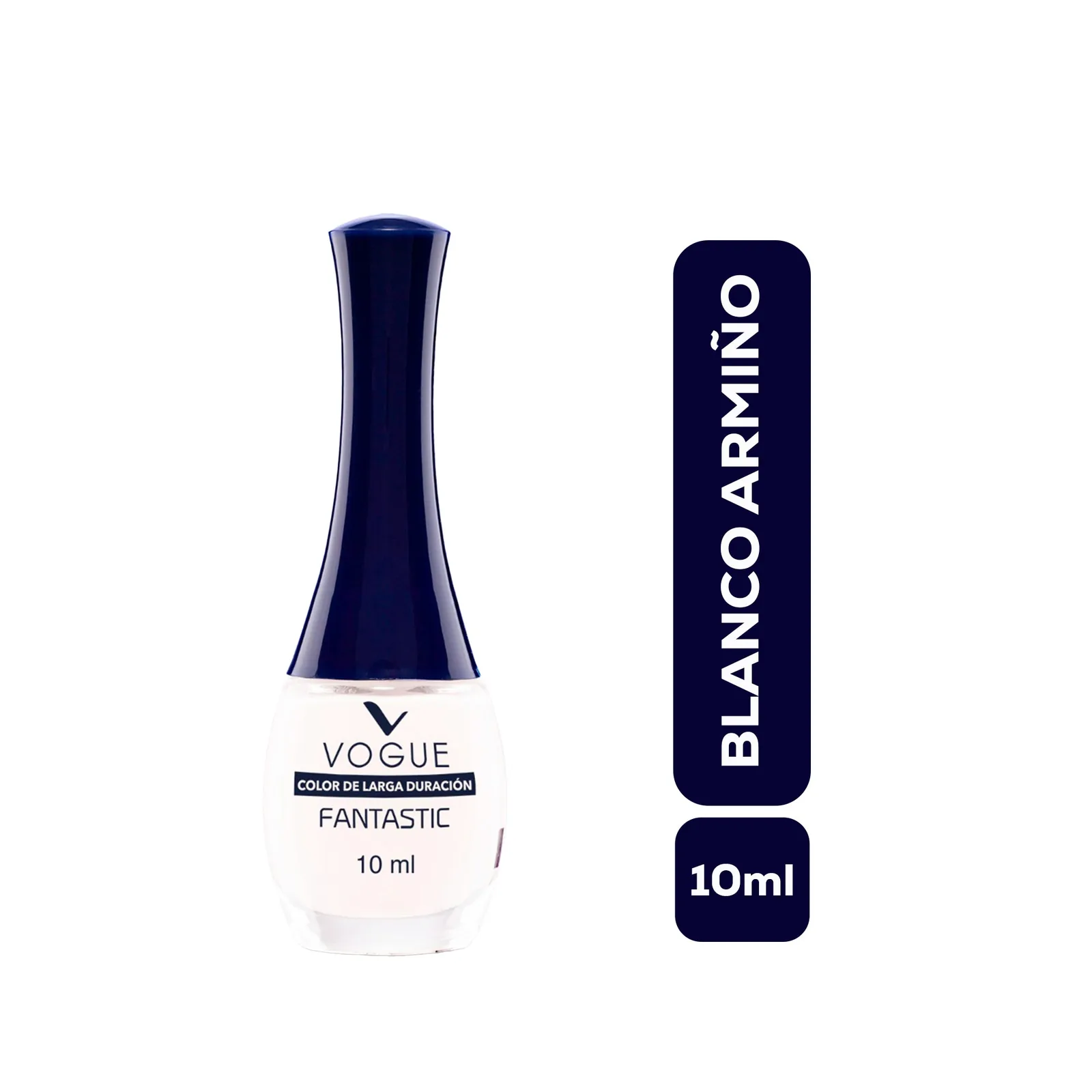 Esmalte de unas Fantastic Vogue – Blanco armiño 02
